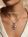 Collier lune - Rose Gold