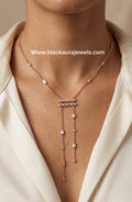 Collier Cascade - rose gold