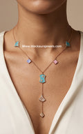 Collier Sexy Azur - rose gold