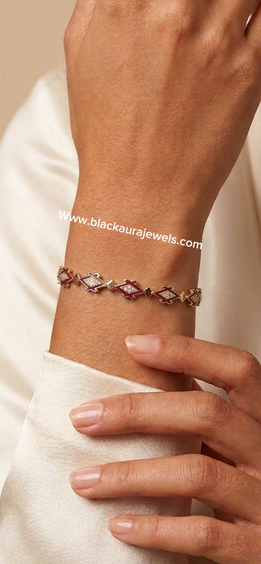 Bracelet Izza rose gold - taille 5.7