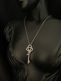 Collier Clé Élégance Réversible