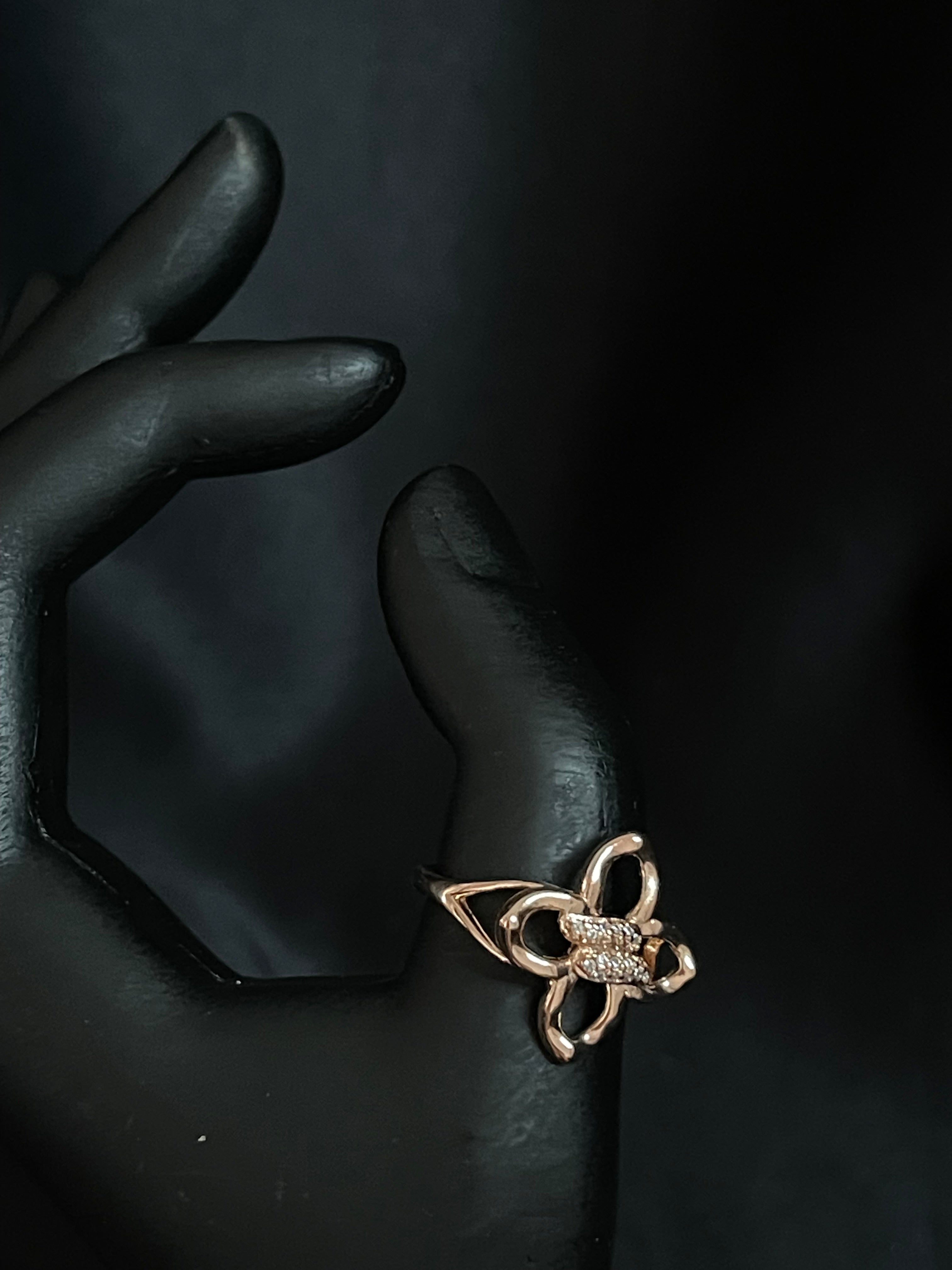 Ensemble Trèfle Élégance – Rose Gold