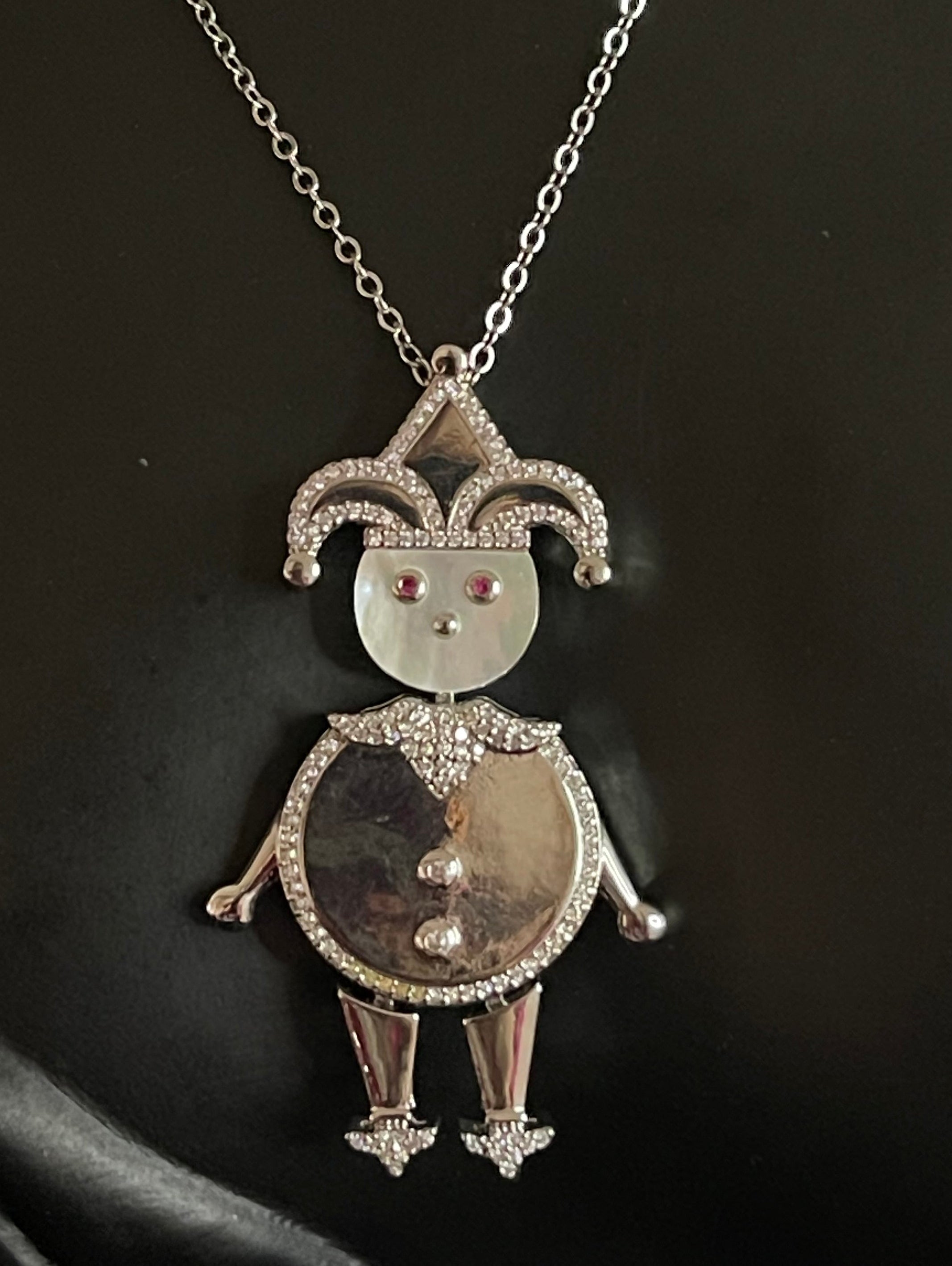 Collier Pendentif Arlequin Éclat