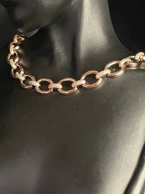 Collier Chaîne Élégance – Rose Gold