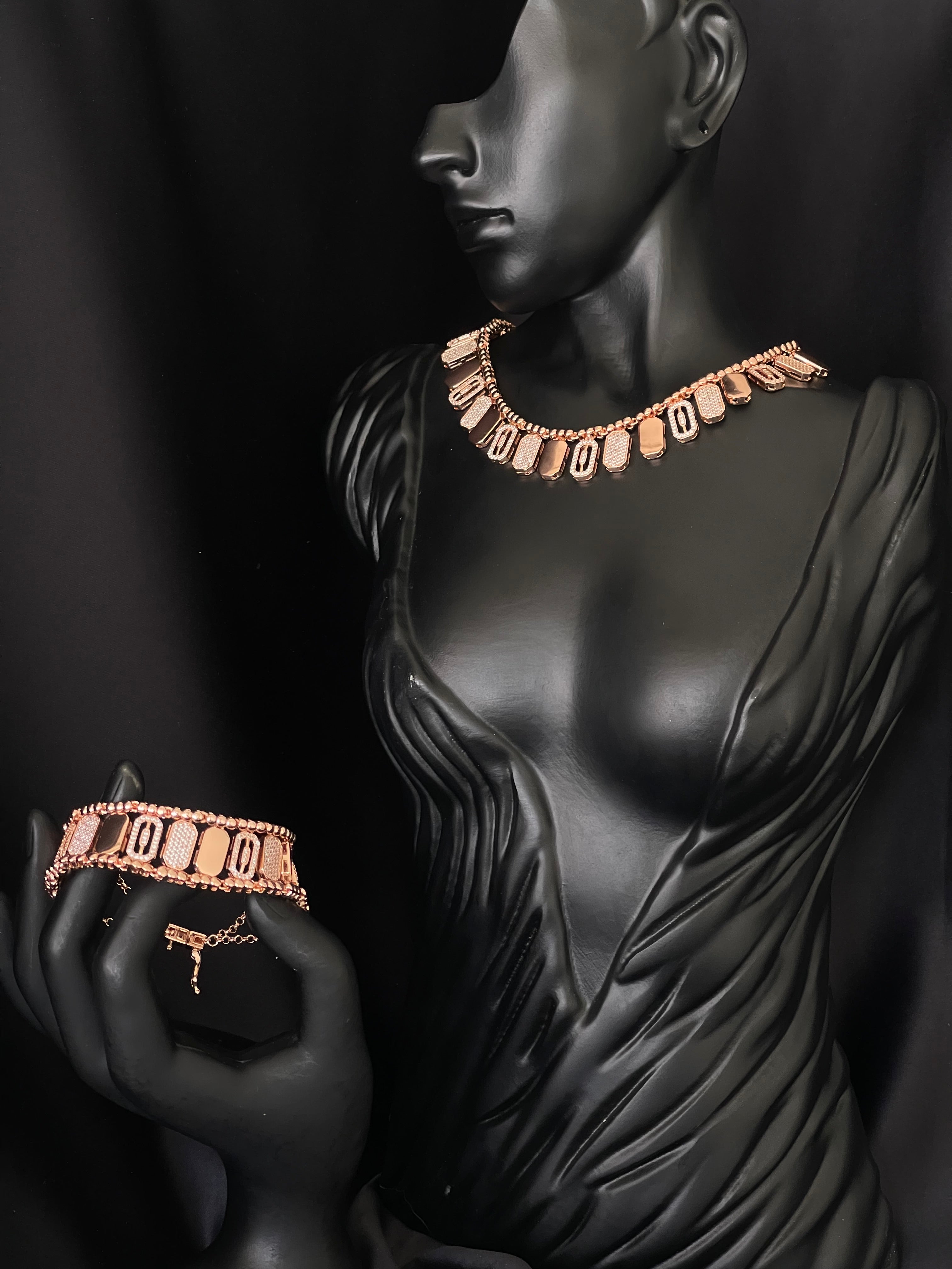 Ensemble Riviera Royale – Rose Gold